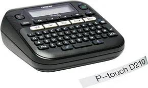 brother P-touch D210 Beschriftungsgerät schwarz