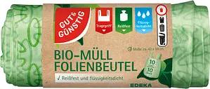 GUT&GÜNSTIG Biomüllbeutel 10,0 l grün, 10 St.