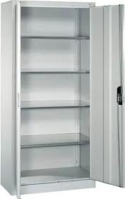 CP Stahlschrank 08920-00 S10094 lichtgrau 93,0 x 40,0 x 195,0 cm, aufgebaut