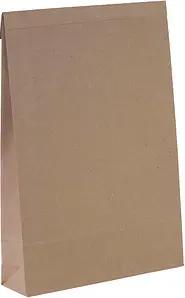 flexiPAK Faltentaschen classic eco Doppelfixverschluss ca. DIN D4 ohne Fenster natur mit 5,0 cm Falte, 300 St.