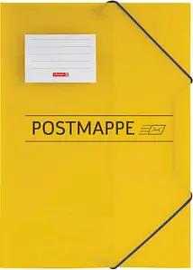 BRUNNEN Eckspanner Postmappe DIN A4 gelb