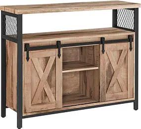 VASAGLE Sideboard, LSC092B50 natur 100,0 x 33,0 x 80,0 cm