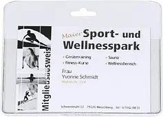 20 DURABLE Namensschilder 9,0 x 6,0 cm