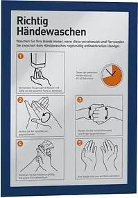 DURABLE Magnetrahmen selbstklebend DURAFRAME® blau A4, 2 St.