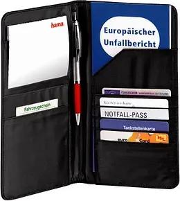 hama Fahrzeugschein-Etui schwarz