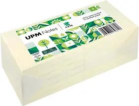UPM Notes Haftnotizen doppelte Haftung gelb, 12 Blöcke