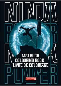 BRUNNEN Ninja Power Malbuch