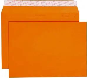 ELCO Briefumschläge Color DIN C5 ohne Fenster orange haftklebend 25 St.