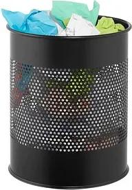 DURABLE Papierkorb 15,0 l schwarz