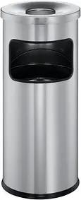 DURABLE Standaschenbecher silbermetallic