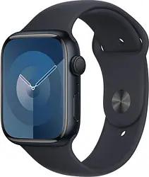 Apple Watch Series 9 45 mm Aluminium (GPS) Sportarmband M/L mitternacht