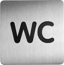 DURABLE Piktogramm "WC" quadratisch 15,0 x 15,0 cm