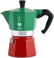 BIALETTI Moka Express 3 Color Italia Espressokocher grün, 3 Tassen