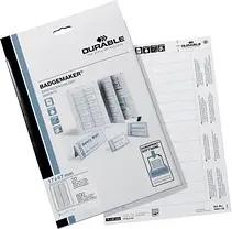 DURABLE Einsteckschilder für Namensschilder Badgemaker 6,7 x 1,7 cm, 600 St.