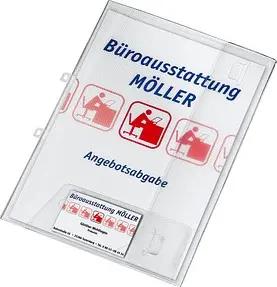 VELOFLEX Angebotsmappe Crystal DIN A4 transparent