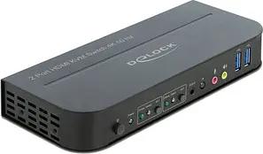DeLOCK 11481 4K 60 Hz  KVM-Switch