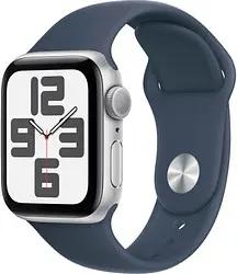 Apple Watch SE 44 mm (GPS) Sportarmband S/M sturmblau