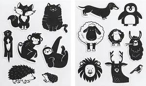 HEYDA Motivstempel-Set Tiere 10,0 - 55,0 mm