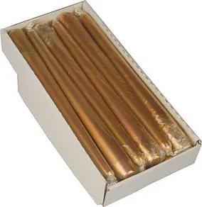 12 STARPAK Kerzen gold