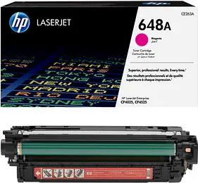 HP 648A (CE263A) magenta Tonerkartusche