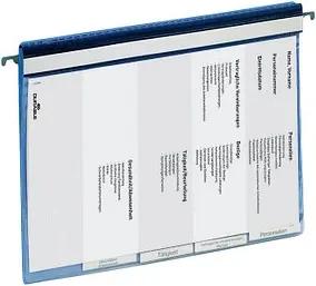 5 DURABLE Personalhefter Kunststoff blau 5 x kaufmännische Heftung