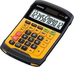 CASIO WM-320MT Tischrechner schwarz/gelb