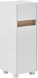 MÖBELPARTNER Badschrank Cosmo 146312 weiß 30,2 x 33,0 x 84,8 cm