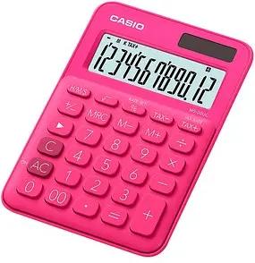 CASIO MS-20UC Tischrechner pink