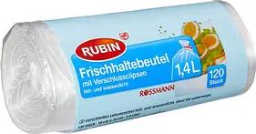 120 RUBIN Gefrierbeutel 1,4 l