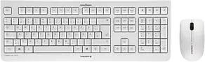 CHERRY DW 3000 Tastatur-Maus-Set kabellos grau