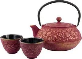 bredemeijer Tee-Set Shanghai rot 0,6 l 4-tlg.