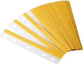25 DURABLE Heftstreifen, selbstklebend FILEFIX transparent Kunststoff