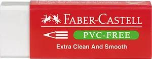 FABER-CASTELL Radiergummi PVC-FREE weiß