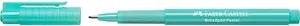 FABER-CASTELL Broadpen Pastel Fineliner grün 0,8 mm, 1 St.