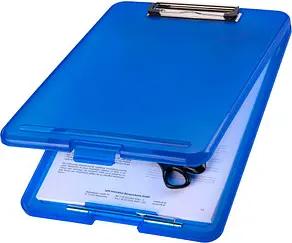 maped Klemmbrett the clip H2532030 DIN A4 blau transluzent Kunststoff