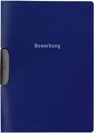 5 DURABLE Bewerbungsmappen DURASWING job DIN A4 blau