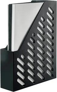 Stehsammler 1601-T-13 schwarz Kunststoff, DIN A4