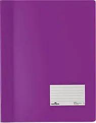10 DURABLE Schnellhefter DURALUX® Kunststoff lila DIN A4 überbreit