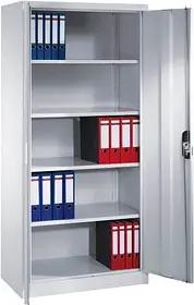 CP Stahlschrank C 2000 Acurado 9280-000 S10742 lichtgrau 93,0 x 50,0 x 195,0 cm, aufgebaut