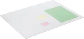 DURABLE Schreibtischunterlage Duraglas transparent Kunststoff 65,0 x 50,0 cm, 1 St.
