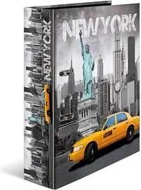 10 HERMA Trendmetropolen Motivordner New York 7,0 cm DIN A4