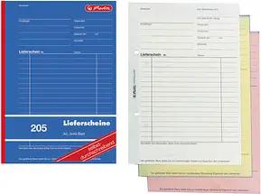 herlitz Lieferschein mit Empfangsschein Formularbuch 205