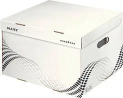 15 LEITZ Archivcontainer easyboxx weiß 43,3 x 36,4 x 26,3 cm