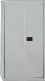 BISLEY Stahlschrank Universal E722A03355 silber 91,4 x 40,0 x 180,6 cm, aufgebaut