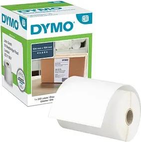 DYMO Etikettenrolle für Etikettendrucker S0904980 weiß, 104,0 x 159,0 mm, 1 x 220 Etiketten