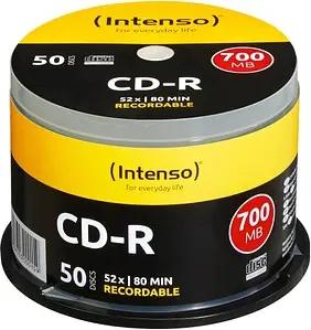 50 Intenso CD-R 700 MB
