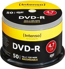 50 Intenso DVD-R 4,7 GB