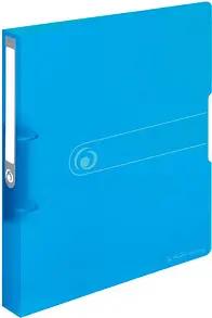 herlitz Ringbuch 2-Ringe blau-transparent 3,8 cm DIN A4