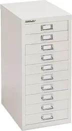 BISLEY MultiDrawer™ L2910 Schubladenschrank verkehrsweiß 10 Schubladen 27,8 x 38,0 x 59,0 cm