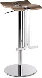 Mayer Barhocker myWAVE 1208 01 85 mocca Leder